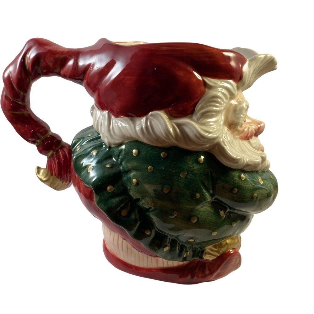 Fitz and Floyd Vintage Elf Pitcher - Picture 3 of 4
